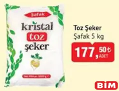 ŞAFAK TOZ ŞEKER 5 KG